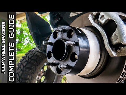 The WHEEL SPACER guide for Jeep JL, JT & JK - Size comparison, Install Tips, and more!