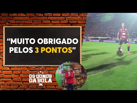 Neto agradece responsável pelo campo do Vitória por gol do Corinthians