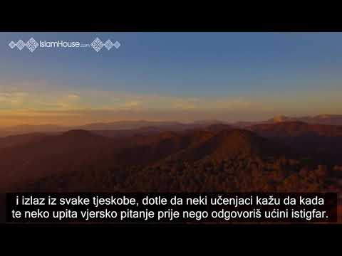 Stalno čini istigfar│šejh Muhammed ibn Salih el Usejmin