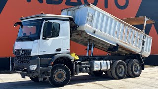 Mercedes-Benz AROCS FULL STEEL / DRUM BRAKES / BOX L=5833 mm 630kW thumbnail