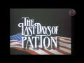 The Last Days Of Patton 1986 VHS Trailer CBS Fox Video