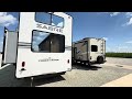 Check out this Video for a 2027 Forest River Sabre 37RVMILES(Stock #6118677)  for sale by RV Dynasty. This unit is located in Bunker Hill, IN