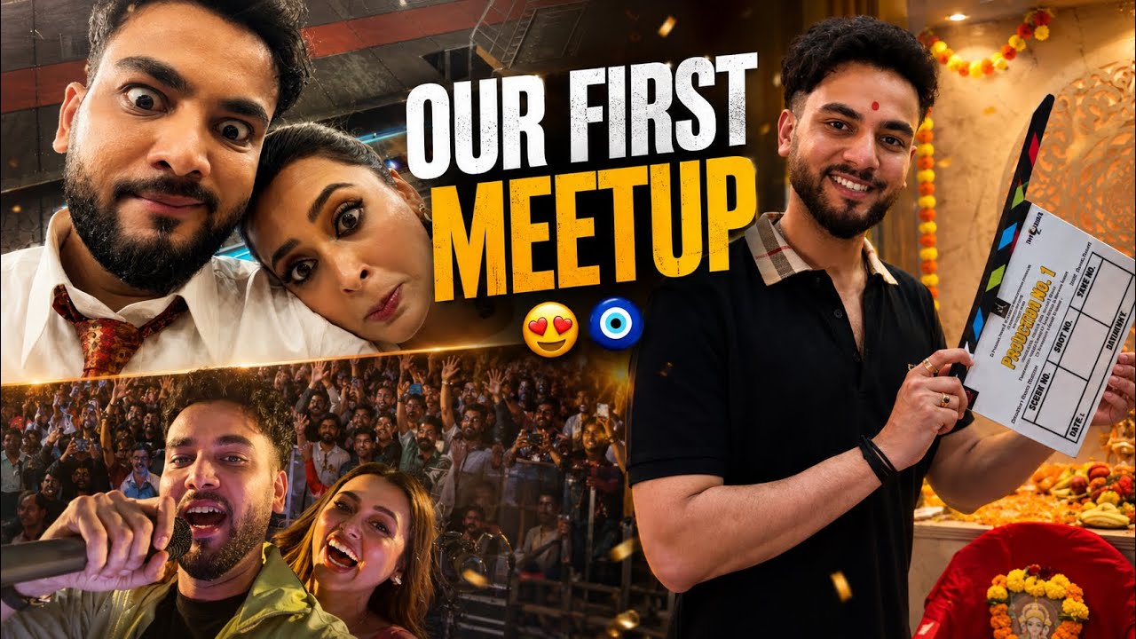 Mera Aur Teja Ka First Meetup in Pune😍