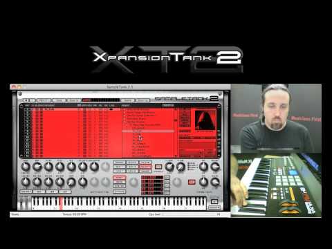 XT2 Sounds for SampleTank Loops Demo part 2/3