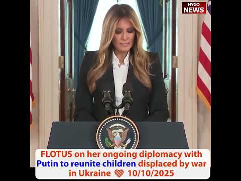 FLOTUS on her ongoing diplomacy with Putin to reunite children displaced by war in Ukraine ❤️