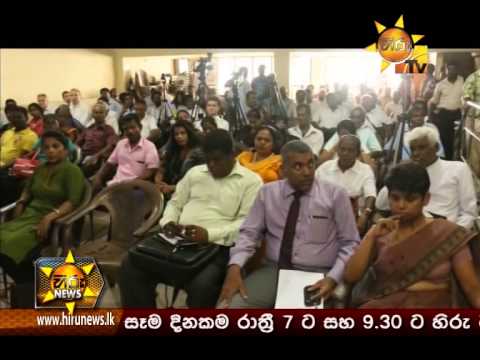 Hiru News 9.30 PM August 07, 2014 