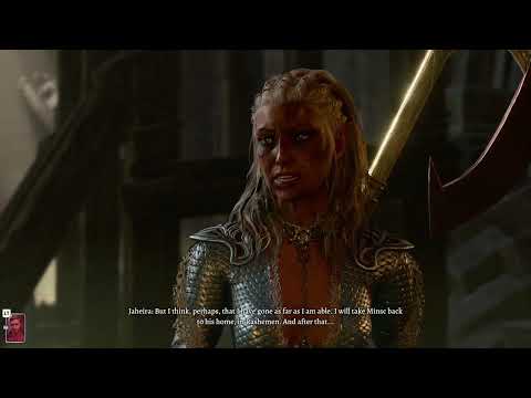 Jaheira reacts to killing Minsc by leaving the party | Baldur's Gate 3