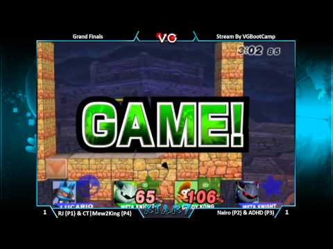 KTAR 7 - RJ & CT Mew2King Vs. Nairo and ADHD - Super Smash Bros. Brawl Doubles Grand Finals - SSBB