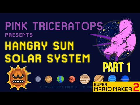 Hangry Sun Solar System #1 [SUPER MARIO MAKER 2]