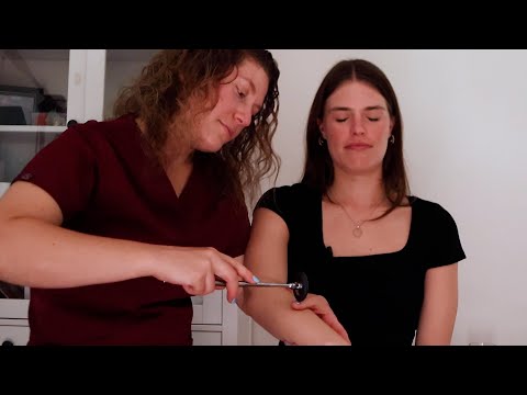 Old School ASMR Gentle Head-to-Toe Doctor's Exam