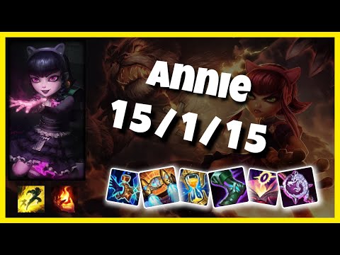 Annie vs Talon 11.5 Mid Lane Challenger Gameplay S11 (15/1/15) - OCE