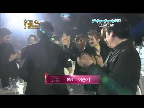 120119 SMA   Super Junior off stage cuts