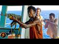 Somali Pirates Force Their Way Aboard The Ship CAPTAIN PHILLIPS