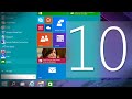 WINDOWS 10 Demo (Technical Preview) - YouTube