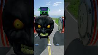Long City Buses &amp; Trucks vs Hydraulic Crush - BeamNG.drive | Extreme Crash Challenge