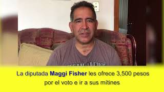Vecinos de la MH denuncian a Margarita Fisher por coerción del voto