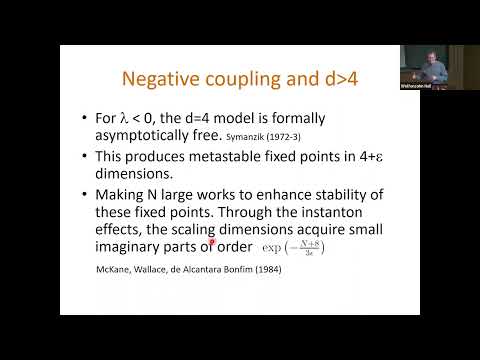 O(N), Sp(2M), and OSp(1|2M) Models - Igor Klebanov