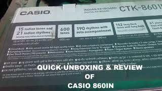 Casio 860in|Best keyboard/Arranger For beginners|Under 11k|Easy to learn paino|2017|Hindi