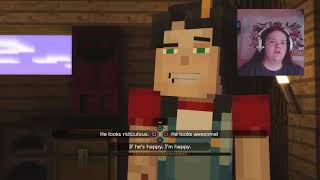 Minecraft: Story Mode Telltale (Twitch Commentary) S1 EP1