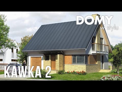 Projekt domu Kawka 2 - wirtualny spacer