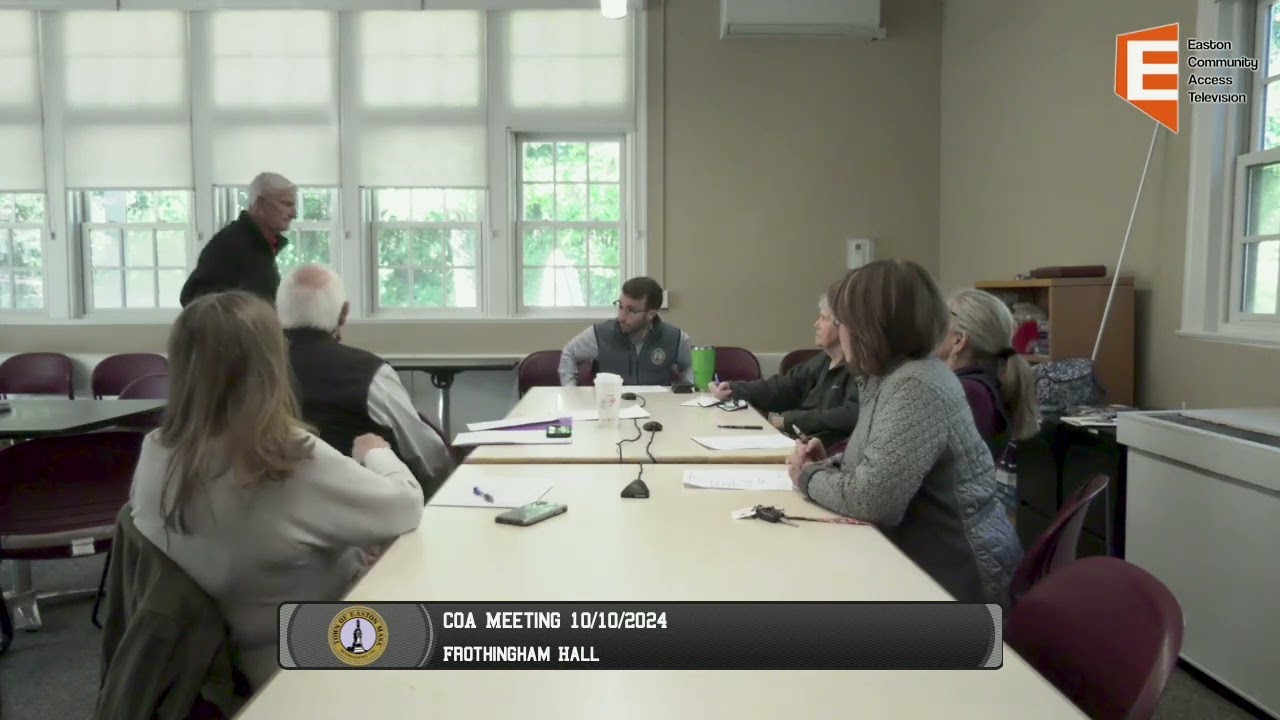 COA Meeting 10/10/24