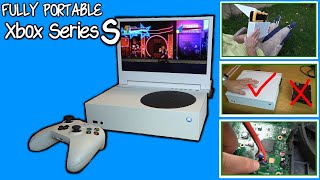 Battery Powered PORTABLE XBOX Series S