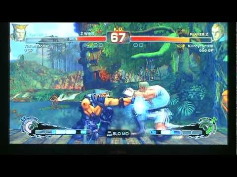 SSF4 GB Matches - VicRattlehead (Guile) vs KCK (Abel)