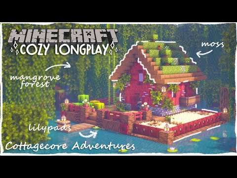 Minecraft Cottagecore: Relaxing Longplay - Mangrove Swamp Adventures (No Commentary)