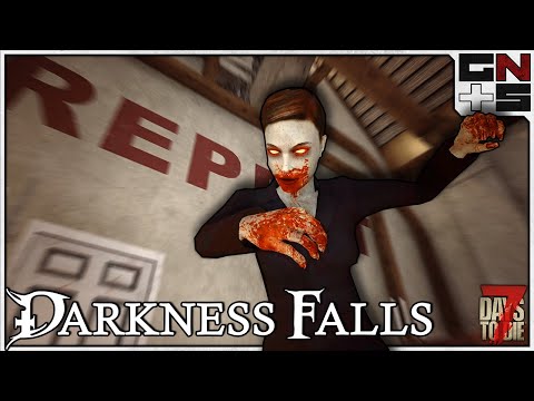 Setting up Base Camp - Darkness Falls 7 Days to Die (DF2)