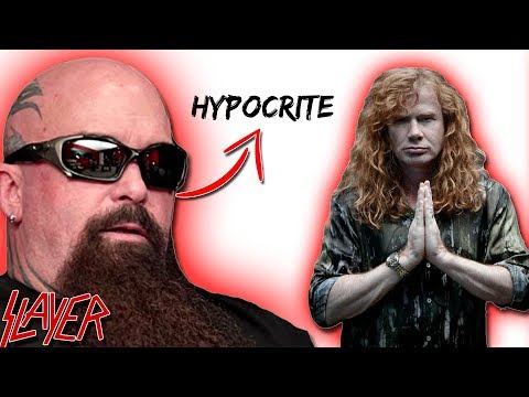 Thumbnail for Slayer's Kerry King: Dave Mustaine Is A BIG Hypocrite! by Kerry King