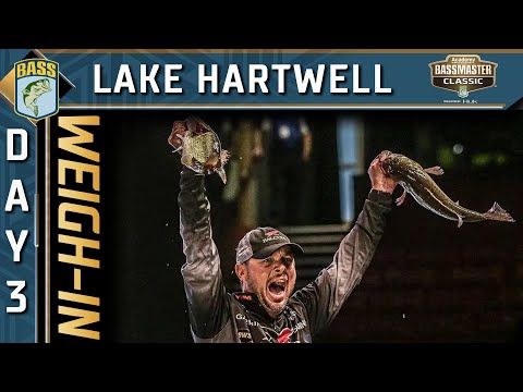Weigh-in: Day 3 of 2022 Bassmaster Classic at Lake Hartwell