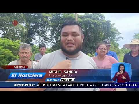 Riesgo por crecida del río Chama en Mérida - El Noticiero emisión meridiana 23/07/25