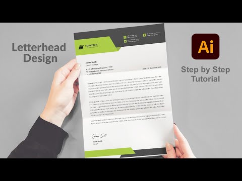 How to Design a Letterhead in Adobe Illustrator