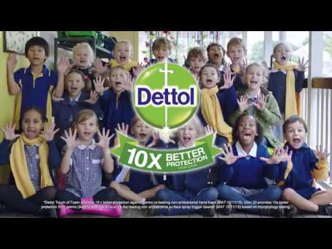 Dettol Glen 20 Disinfectant Spray Primary School TV Commercial 2016