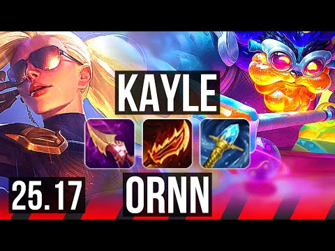 KAYLE vs ORNN (TOP) | KR Master | 25.17