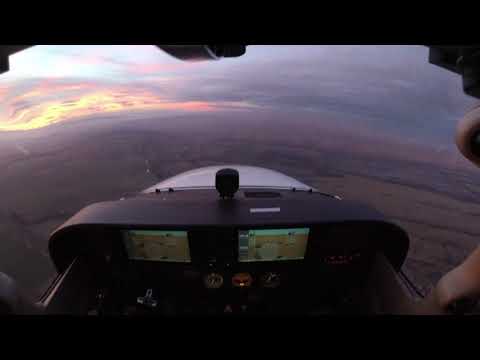 2018/1 NVFR C172 LHFM - LOAV, Turbulence