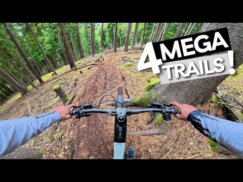 One of Germany's BEST MTB Enduro tours! LA TRAILS Laufach