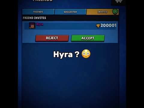 Hyra First 200K Added Me… 🔥 #brawlstars #supercell #viralshort #fyp #hyra #add