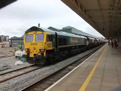 Freightliner Class 66 At Cardiff Central