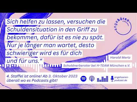 Raus aus den Schulden! Talk mit Harald Mertz von der Schuldnerberatung des H-TEAM e.V. (S4/E8)