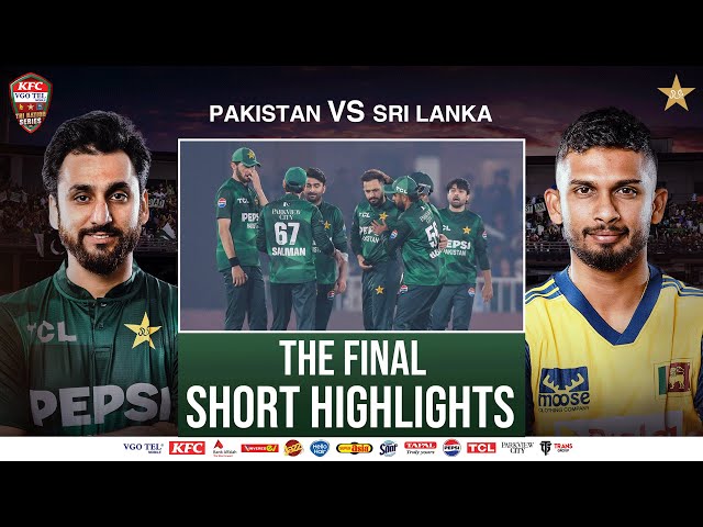 Short Highlights | Pakistan vs Sri Lanka | The Final | Tri Nation Series | PCB | M2T1U Short Highlights | Pakistan vs Sri Lanka | The Final | Tri Nation Series | PCB | M2T1U