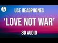 Jason Derulo x Nuka - Love Not War (The Tampa Beat)(8D AUDIO)