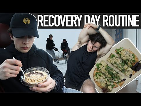 DAY IN THE LIFE ON A REST DAY (Diet + Mobility Routine)