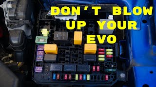 Upgrading Relays On An Evo X