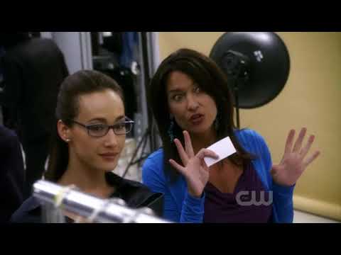 TV Show catfight and KO - Heroine easily overpowers and beats up wimpy fashion diva villainess