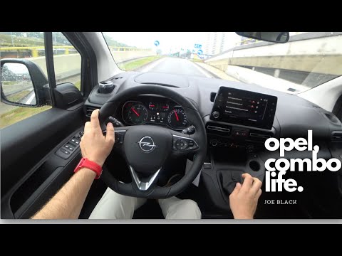 2019 Opel COMBO Life 1.5 diesel 102 HP  | 4K POV Test Drive #107 Joe Black