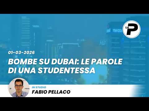 TGPrealpina 01/03/2026. Bombe su Dubai: le parole di una studentessa