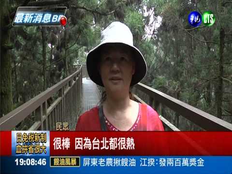 秋老虎好凶! 新北板橋高溫37.5℃