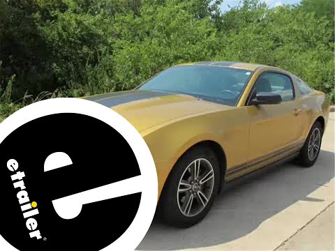 etrailer | Beginner’s Guide to Installing the Curt Trailer Hitch Receiver on a 2010 Ford Mustang