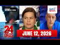 24 Oras Express June 12 2026 HD